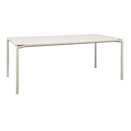 Fermob Calvi Table minérale 195 x 95cm Gris argile A5 Aeris E9 