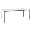Fermob Calvi Table minérale 195 x 95cm Gris orage 26 Aeris E9 