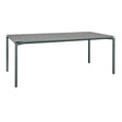 Fermob Calvi Table minérale 195 x 95cm Gris orage 26 Kreta F1 