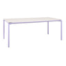 Fermob Calvi Table minérale 195 x 95cm Guimauve D1 Aeris E9 