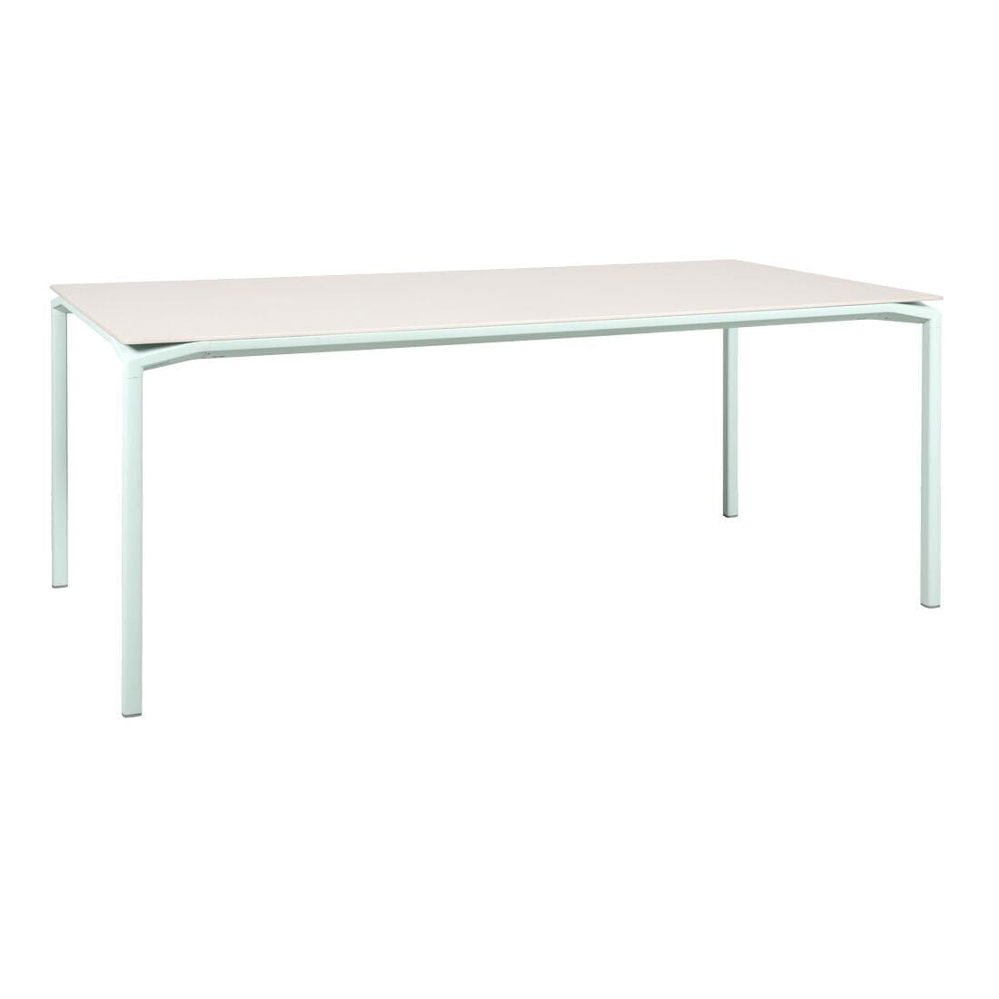 Fermob Calvi Table minérale 195 x 95cm Menthe glaciale A7 Aeris E9 