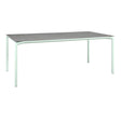 Fermob Calvi Table minérale 195 x 95cm Menthe glaciale A7 Kreta F1 