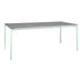 Fermob Calvi Table minérale 195 x 95cm Menthe glaciale A7 Kreta F1 