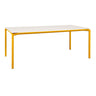 Fermob Calvi Table minérale 195 x 95cm Miel C6 Aeris E9 