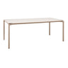 Fermob Calvi Table minérale 195 x 95cm Muscade 14 Aeris E9 