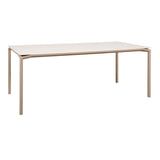 Fermob Calvi Table minérale 195 x 95cm Muscade 14 Aeris E9 