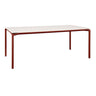 Fermob Calvi Table minérale 195 x 95cm Ocre rouge 20 Aeris E9 