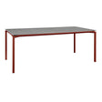 Fermob Calvi Table minérale 195 x 95cm Ocre rouge 20 Kreta F1 