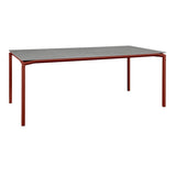 Fermob Calvi Table minérale 195 x 95cm Ocre rouge 20 Kreta F1 