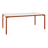 Fermob Calvi Table minérale 195 x 95cm Orange confite E2 Aeris E9 