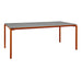 Fermob Calvi Table minérale 195 x 95cm Orange confite E2 Kreta F1 