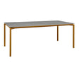 Fermob Calvi Table minérale 195 x 95cm Pain d'épices D2 Kreta F1 