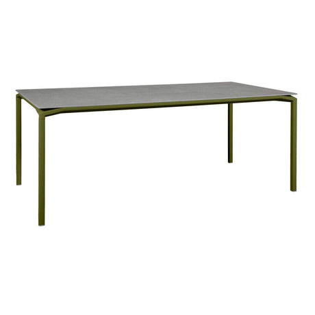 Fermob Calvi Table minérale 195 x 95cm Pesto D3 Kreta F1 