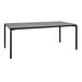 Fermob Calvi Table minérale 195 x 95cm Réglisse 42 Kreta F1 