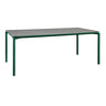 Fermob Calvi Table minérale 195 x 95cm Vert cèdre 02 Kreta F1 