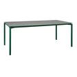 Fermob Calvi Table minérale 195 x 95cm Vert cèdre 02 Kreta F1 