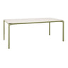 Fermob Calvi Table minérale 195 x 95cm Vert tilleul 65 Aeris E9 