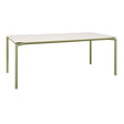 Fermob Calvi Table minérale 195 x 95cm Vert tilleul 65 Aeris E9 