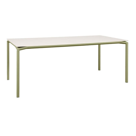 Fermob Calvi Table minérale 195 x 95cm Vert tilleul 65 Aeris E9 