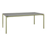 Fermob Calvi Table minérale 195 x 95cm Vert tilleul 65 Kreta F1 