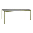 Fermob Calvi Table minérale 195 x 95cm Vert tilleul 65 Kreta F1 