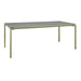 Fermob Calvi Table minérale 195 x 95cm Vert tilleul 65 Kreta F1 