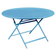 Fermob Caractère Table Ø 128cm Bleu maya E1 