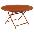 Fermob Caractère Table Ø 128cm Orange confite E2 