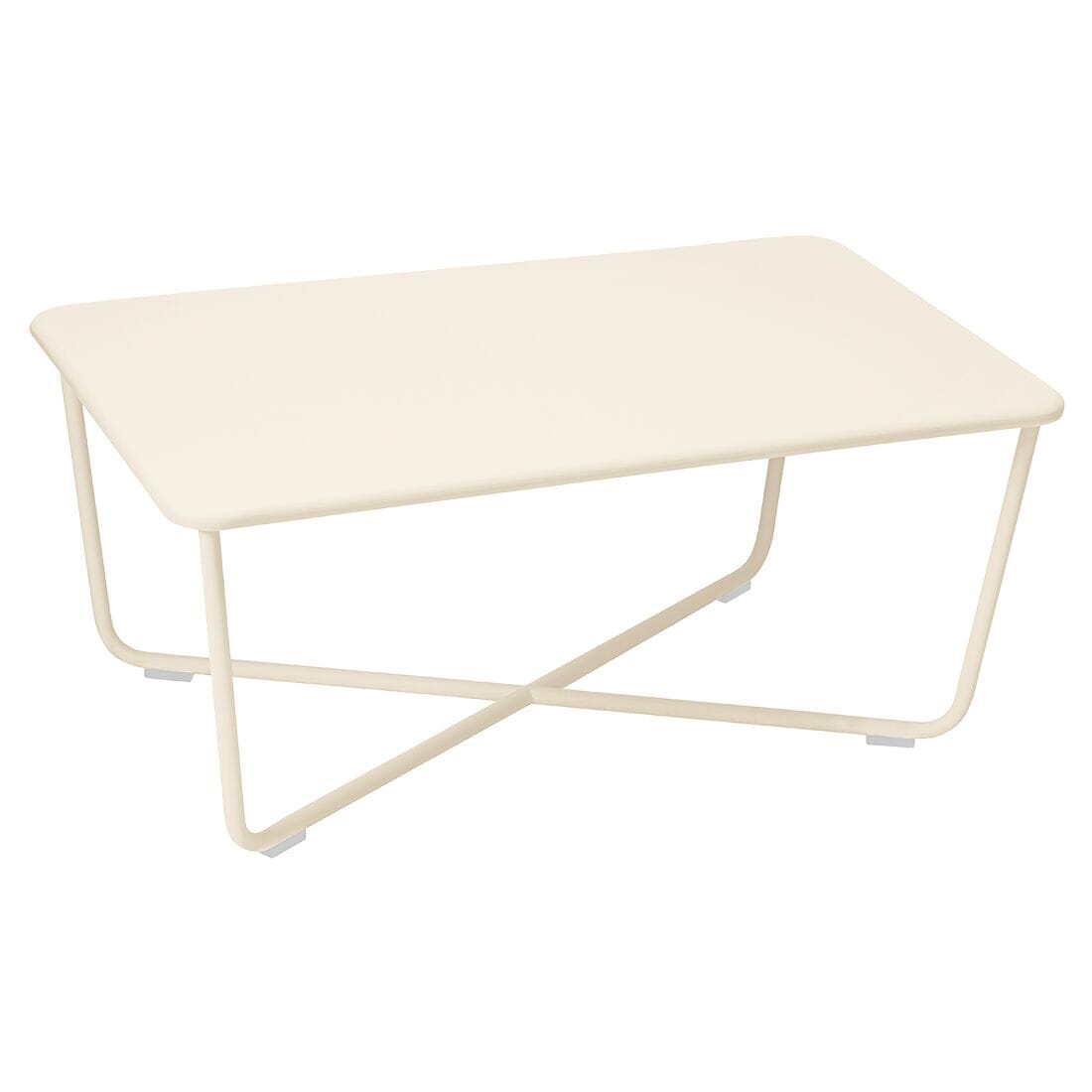Fermob Croisette Table basse 97x57cm Beige latte E8 