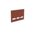 Fermob Goosto Crédence Plancha Ocre rouge 20 