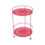 Fermob Guinguette Guéridon double plateau perforé Rosalie G6 