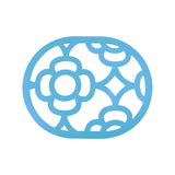 Fermob Lorette dessous de Plat 22 x 17.5cm Bleu maya E1 