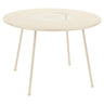 Fermob Lorette Table Ø 110cm Beige latte E8 