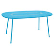 Fermob Lorette Table ovale 160 x 90cm Bleu maya E1 