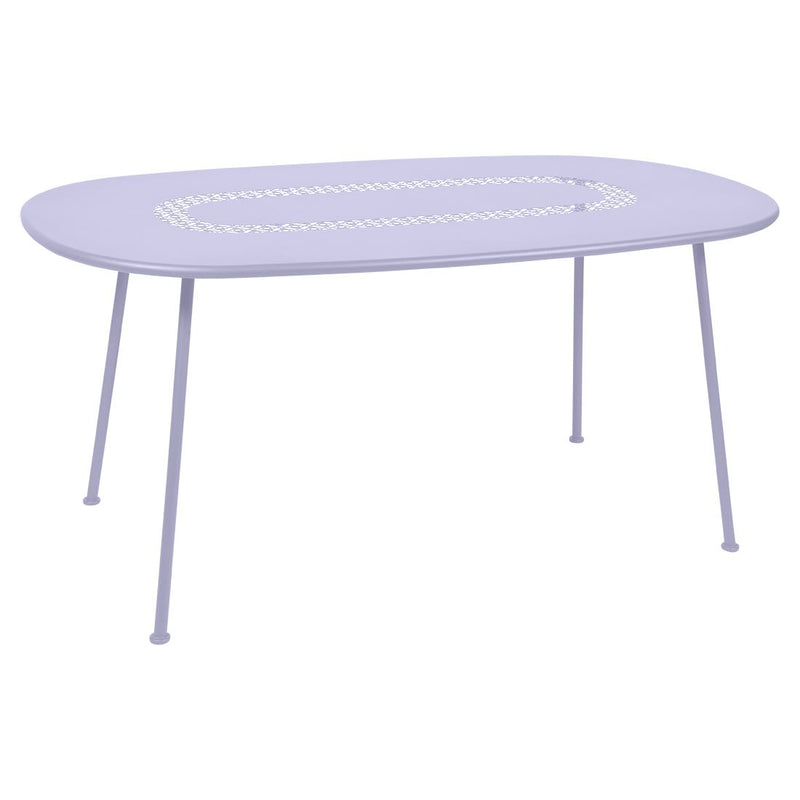 Fermob Lorette Table ovale 160 x 90cm Guimauve D1 
