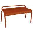 Fermob Luxembourg Banc Compact 2 places Orange confite E2 