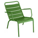 Fermob Luxembourg Fauteuil bas acier Vert croquant G7 