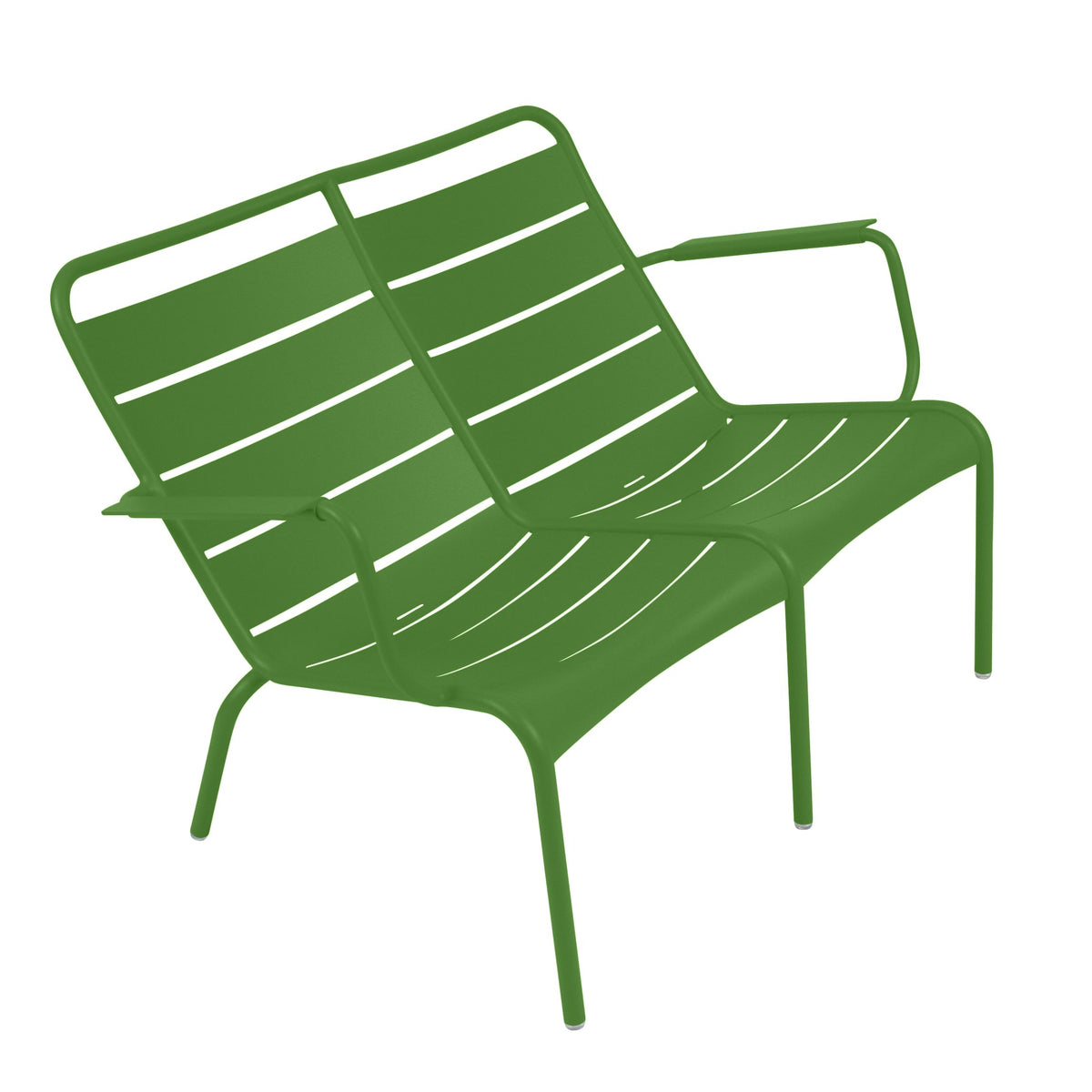 Fermob Luxembourg Fauteuil bas duo Vert croquant G7 