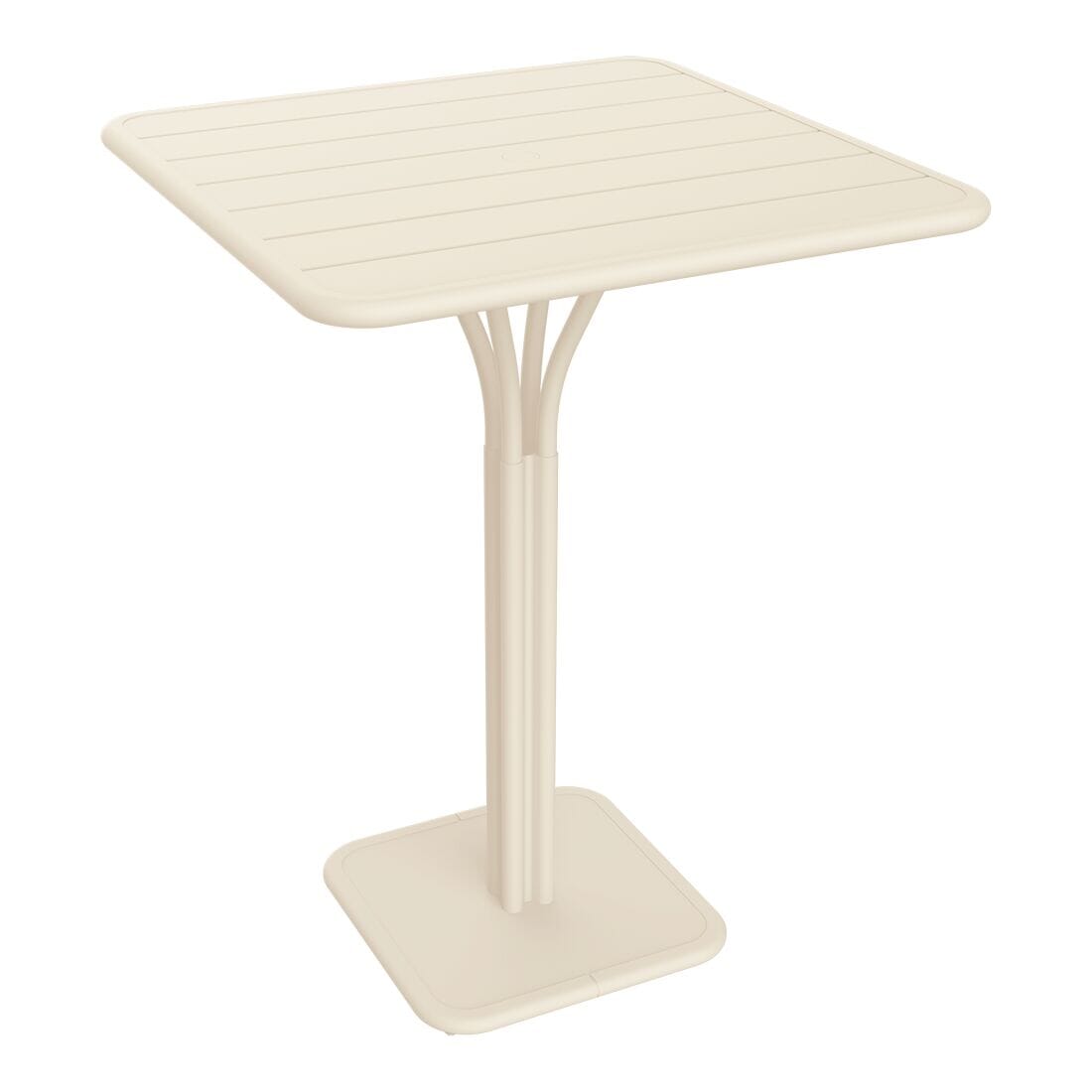 Fermob Luxembourg Guéridon haut 80 x 80cm Beige latte E8 