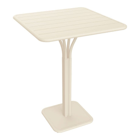 Fermob Luxembourg Guéridon haut 80 x 80cm Beige latte E8 