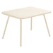 Fermob Luxembourg Kid Table 76 x 55.5cm Beige latte E8 