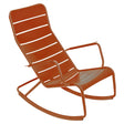 Fermob Luxembourg Rocking chair Orange confite E2 