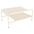 Fermob Luxembourg Table basse 90 x 55cm Beige latte E8 