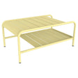 Fermob Luxembourg Table basse 90 x 55cm Citron givré A6 