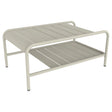 Fermob Luxembourg Table basse 90 x 55cm Gris argile A5 