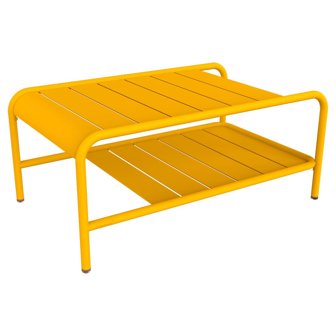 Fermob Luxembourg Table basse 90 x 55cm Miel structuré C6 