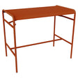 Fermob Luxembourg Table haute 126 x 73cm Orange confite E2 