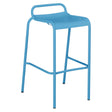 Fermob Luxembourg Tabouret de bar Bleu maya E1 