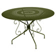 Fermob Montmartre Table Ø 117cm Pesto D3 