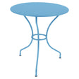 Fermob Opéra+ Table Ø 67cm Bleu maya E1 